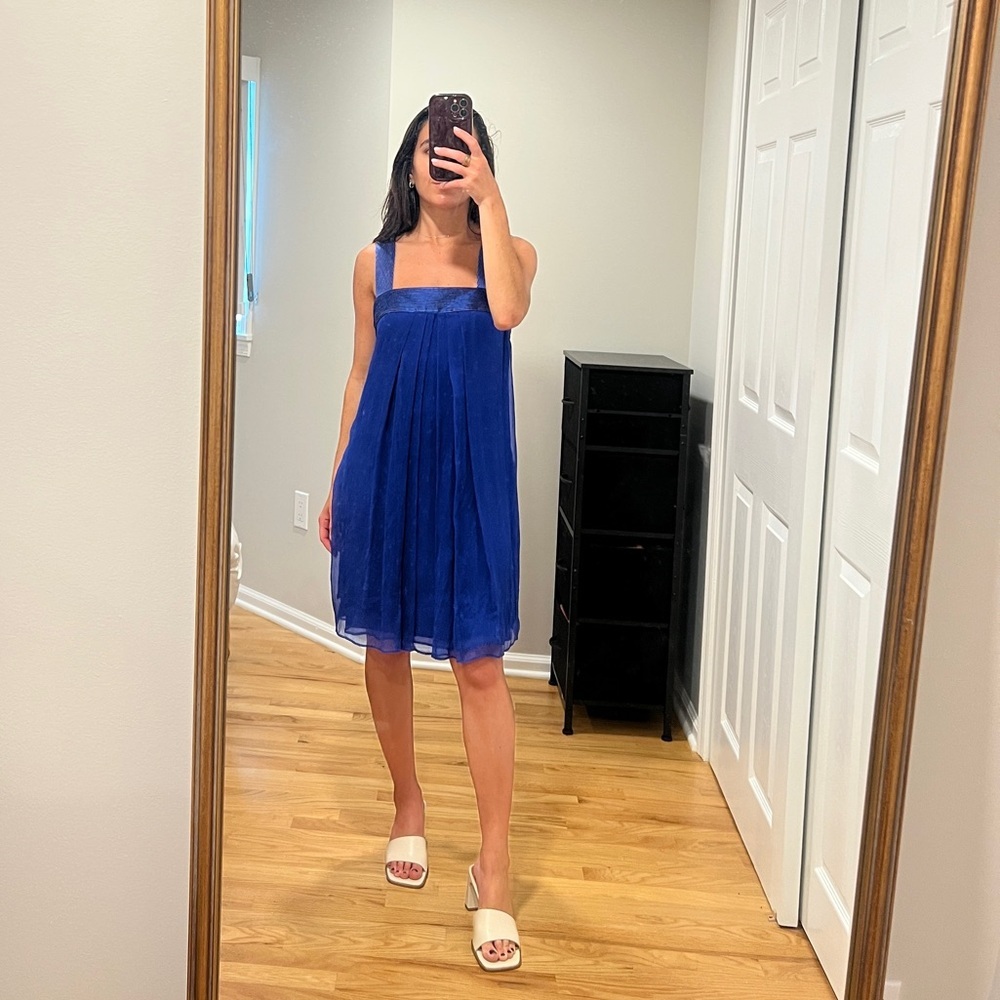 NWT Y2K Rare Silk Catherine Malandrino Dress